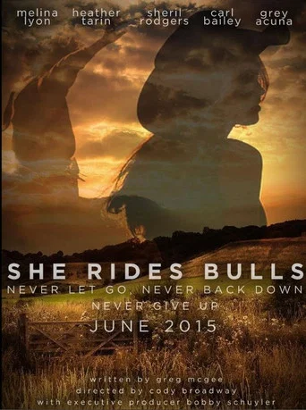 Movie poster for She Rides Bulls (2015)