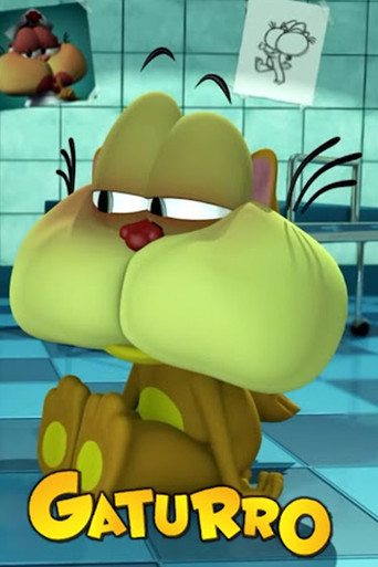 Gaturro en 3D poster