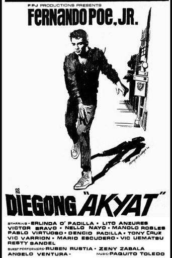 Movie poster for Diegong Akyat (1966)