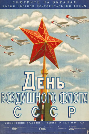 Movie poster for USSR Air Fleet Day (1949)