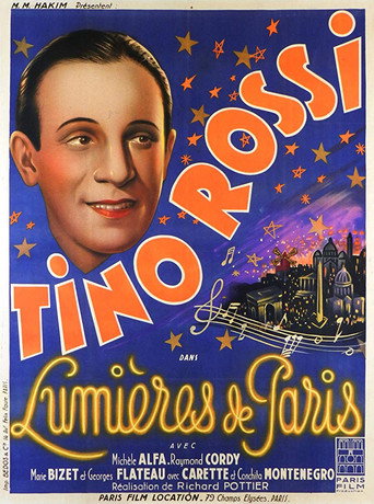 Movie poster for Lights of Paris (1938)