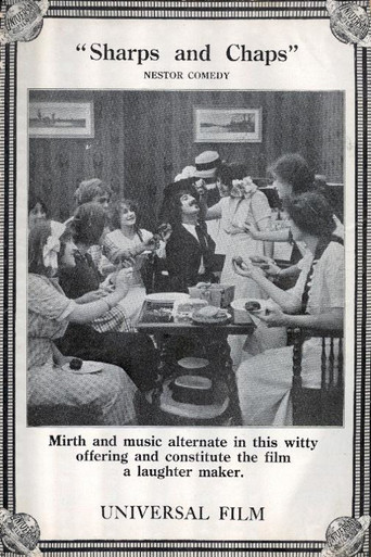 Movie poster for Sharps and Chaps (1912)