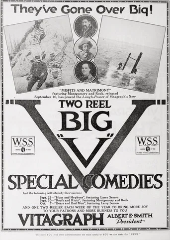 Movie poster for Bears and Bad Men (1918)