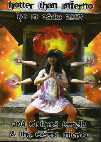 Movie poster for Hotter Than Inferno – Live in Osaka 2007 (2008)