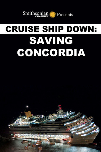Movie poster for Cruise Ship Down: Saving Concordia (2014)