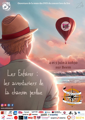 Movie poster for Les Enfoiros : les aventuriers de la chanson perdue (2021)