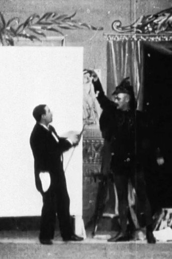 Movie poster for The Devil in the Studio (1901)