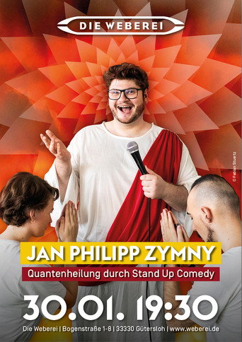 Movie poster for Jan Philipp Zymny - Quantenheilung durch Stand Up Comedy (2024)