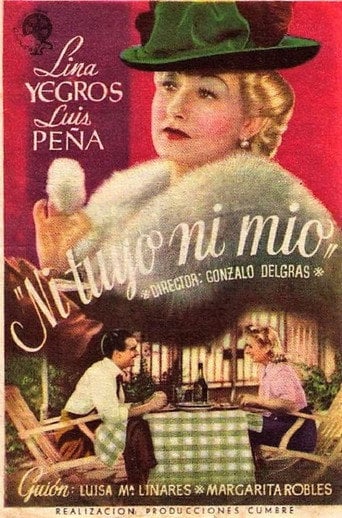 Movie poster for Ni tuyo ni mío (1944)