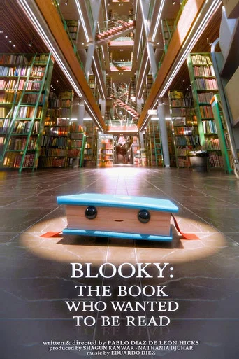 Movie poster for Blooky: The Book Who Wanted To Be Read (2026)