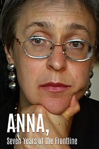 Movie poster for Anna. Seven Years On The Frontline (2008)
