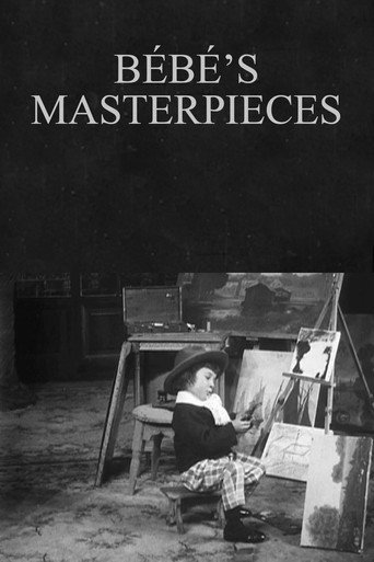 Movie poster for Bébé's Masterpieces (1910)