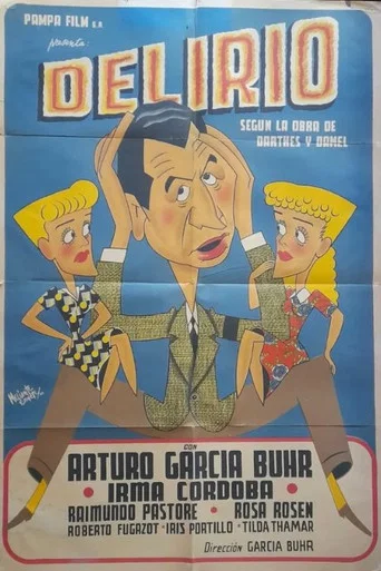 Movie poster for ¡Delirio! (1944)
