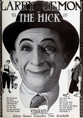 Movie poster for The Hick (1921)