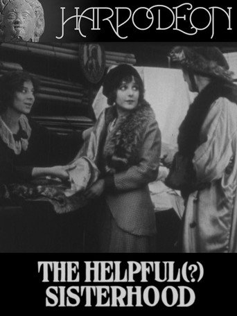 Movie poster for The Helpful (?) Sisterhood (1914)