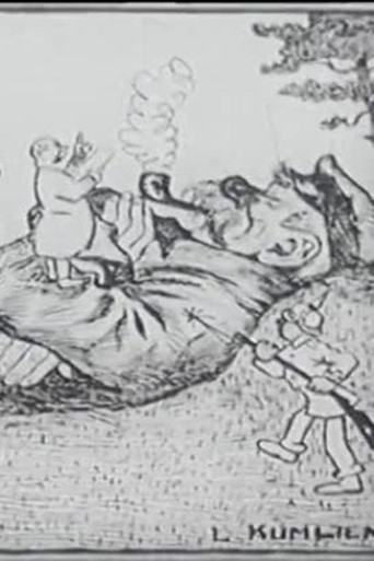 Storstrejken 1909 poster