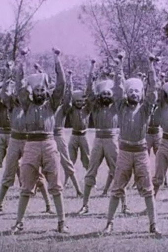 Movie poster for Sports in the Indian Army (1910)