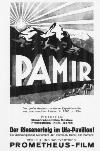 Movie poster for Pamir (1928)
