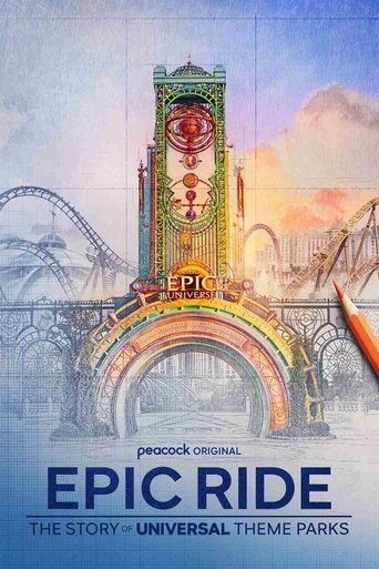 Series poster for Epic Ride: The Story of Universal Theme Parks (2025)