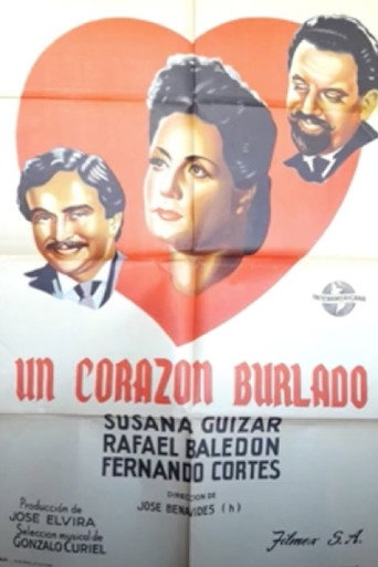 Movie poster for Un corazón burlado (1945)