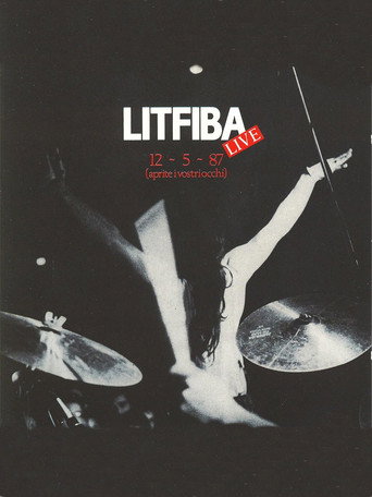 Movie poster for Litfiba - Aprite i vostri occhi (1987)