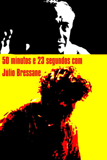 Movie poster for 50 minutos e 23 segundos com Júlio Bressane (2000)