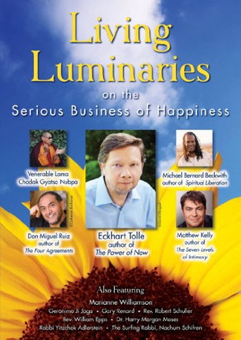 Movie poster for Living Luminaries: On the Serious Business of Happiness