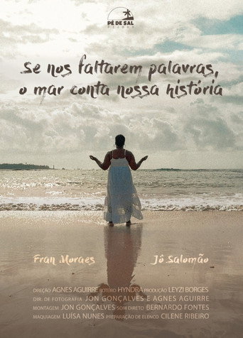 Movie poster for If the words fails us, the sea tells our story (2024)