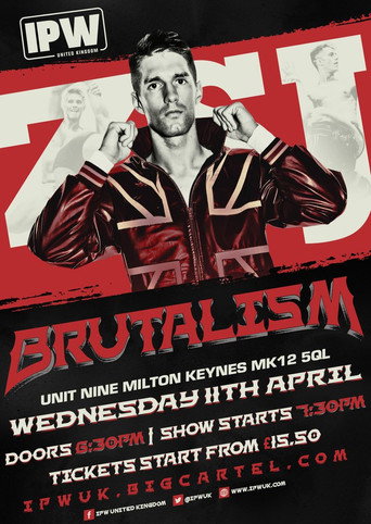 Movie poster for IPW:UK Brutalism (2018)