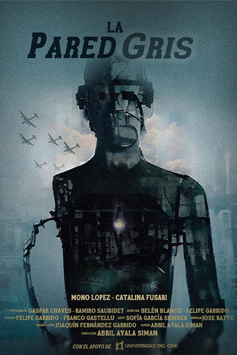 Movie poster for La pared gris