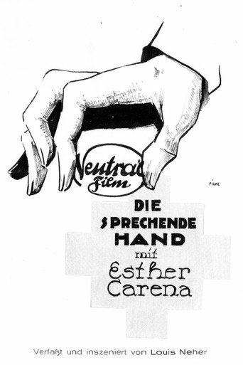 Movie poster for Die sprechende Hand (1918)