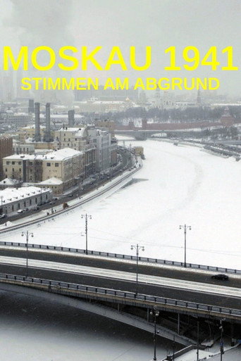 Moskau 1941 - Stimmen am Abgrund poster
