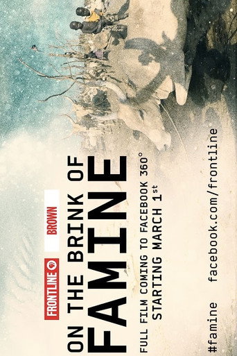 Movie poster for On the Brink of Famine (2016)