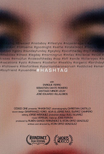 Movie poster for #hashtag (2017)