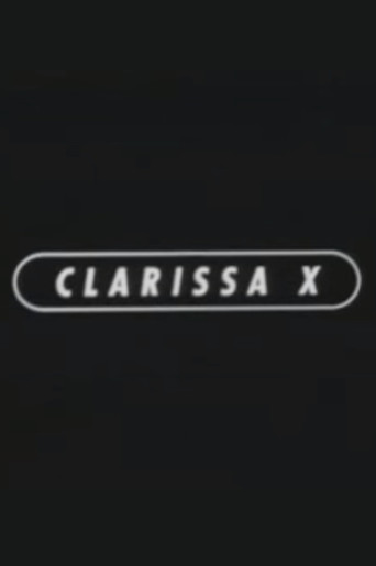 Movie poster for Clarissa X (1992)