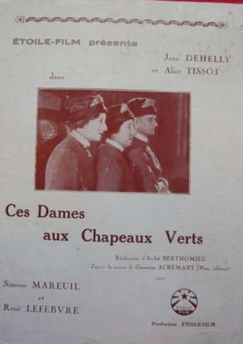 Movie poster for Ces dames aux chapeaux verts (1929)
