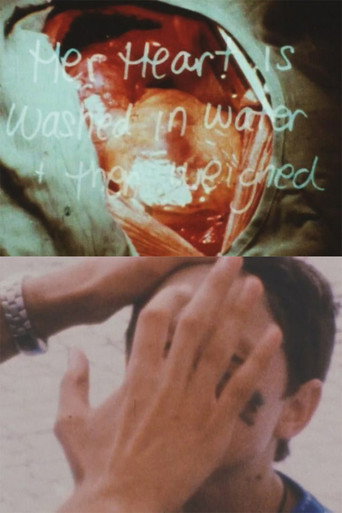Movie poster for Her Heart Is Washed in Water and Then Weighed (2006)