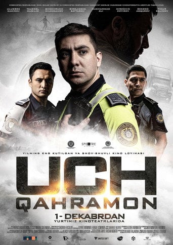 Movie poster for Uch qahramon