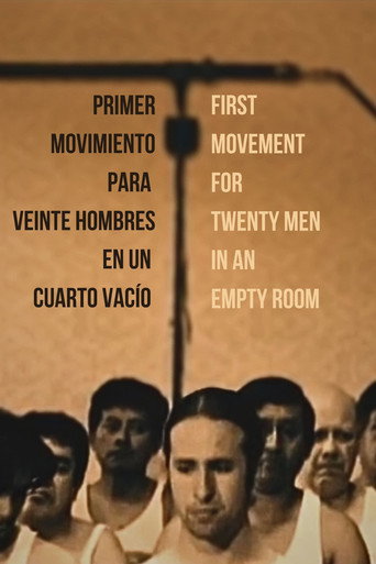 Movie poster for First Movement for Twenty Men in an Empty Room (2008)