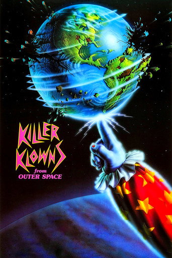 Movie poster for Killer Klowns from Outer Space (1988)