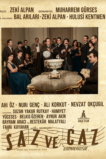 Movie poster for Saz ve Caz (1952)