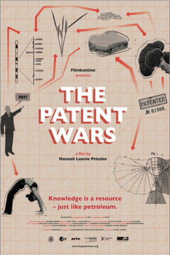 Movie poster for The Patent Wars (2014)