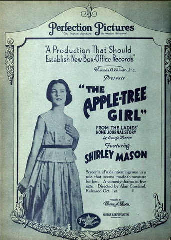 Movie poster for The Apple Tree Girl (1917)
