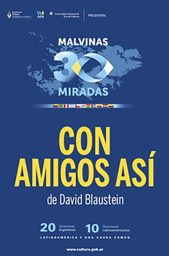 Movie poster for Con amigos así (2014)