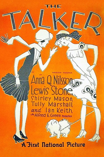 Movie poster for The Talker (1925)