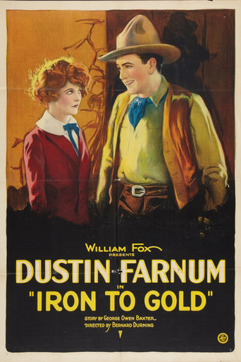 Movie poster for Iron to Gold (1922)