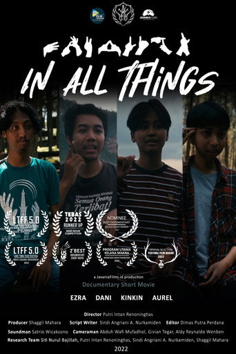 Movie poster for Equality in All Things