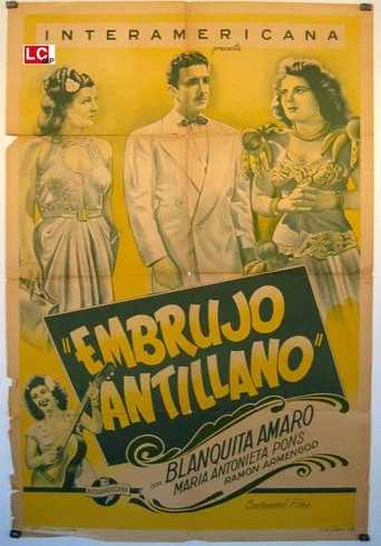 Movie poster for Embrujo antillano (1946)