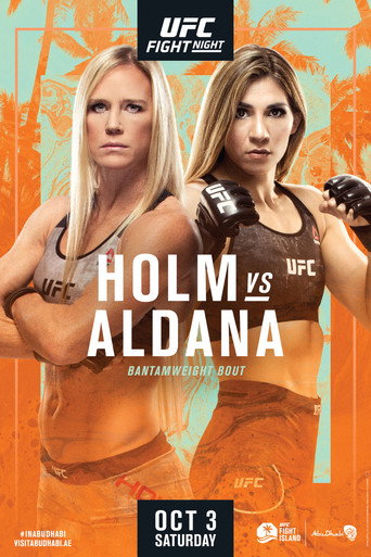 Movie poster for UFC on ESPN 16: Holm vs. Aldana (2020)