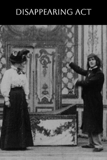 Movie poster for Disappearing Act (1898)